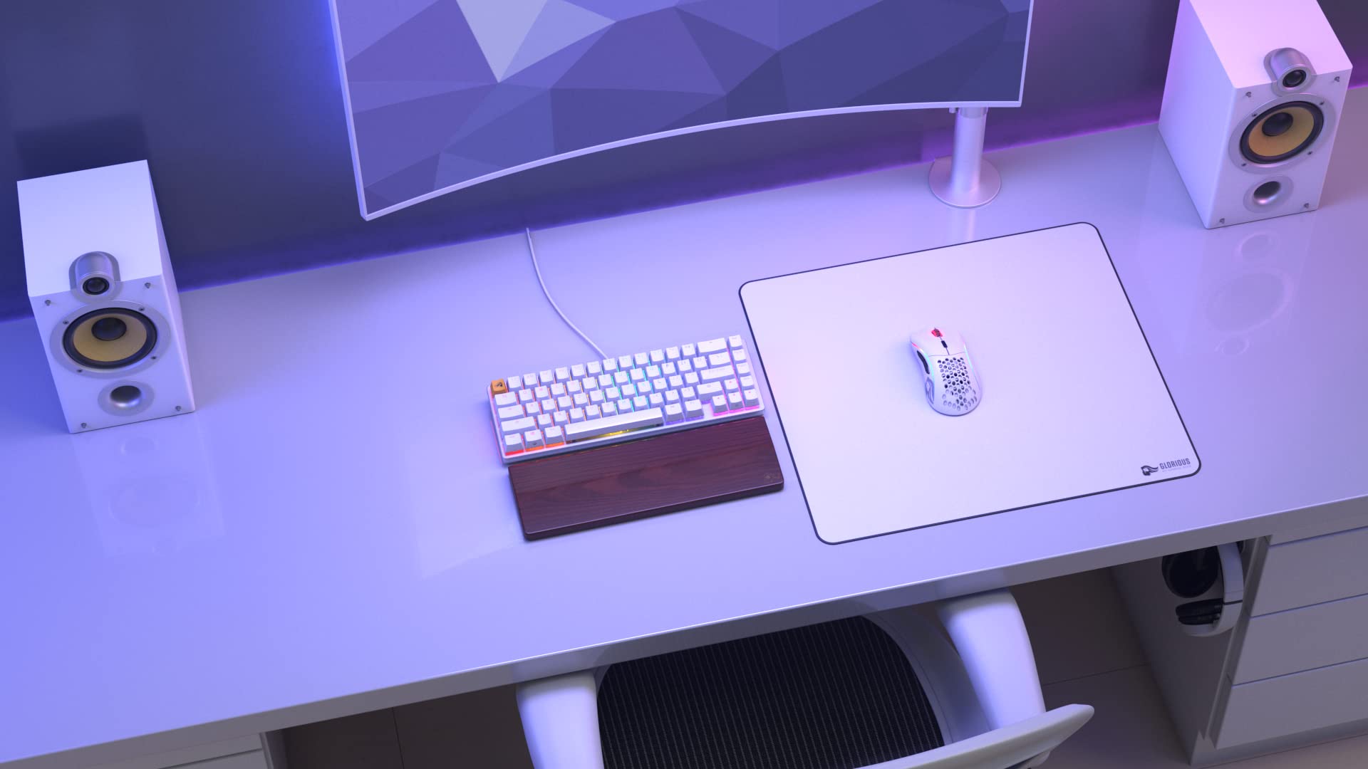 Glorious XL Heavy Gaming Mouse Mat with Extra Thickness