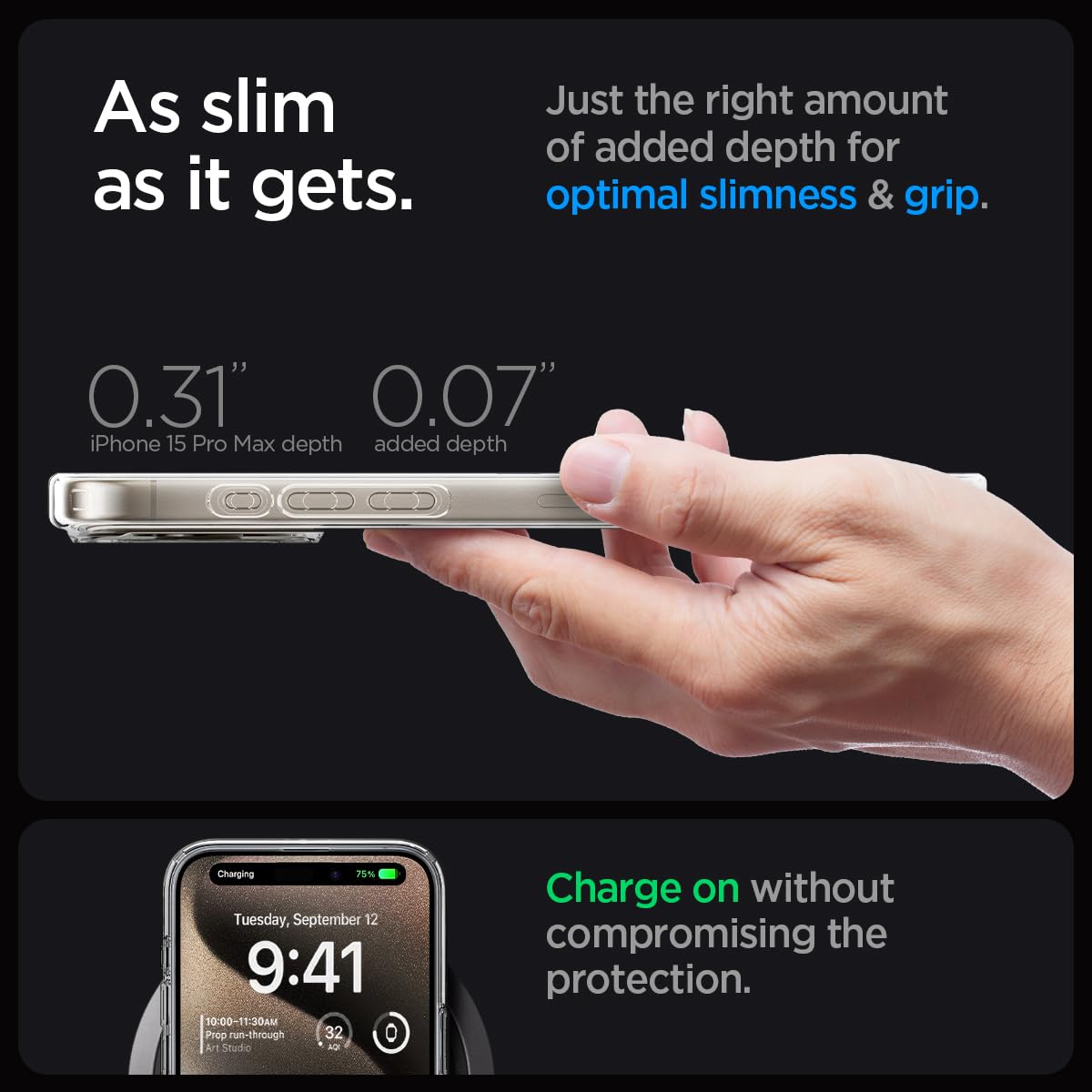 Spigen iPhone 16 Case with MagSafe Military-Grade Protection