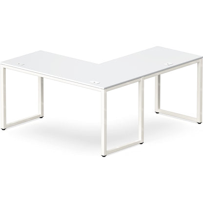 Commercial-Grade L-Shape Corner Desk for Efficient Workspaces