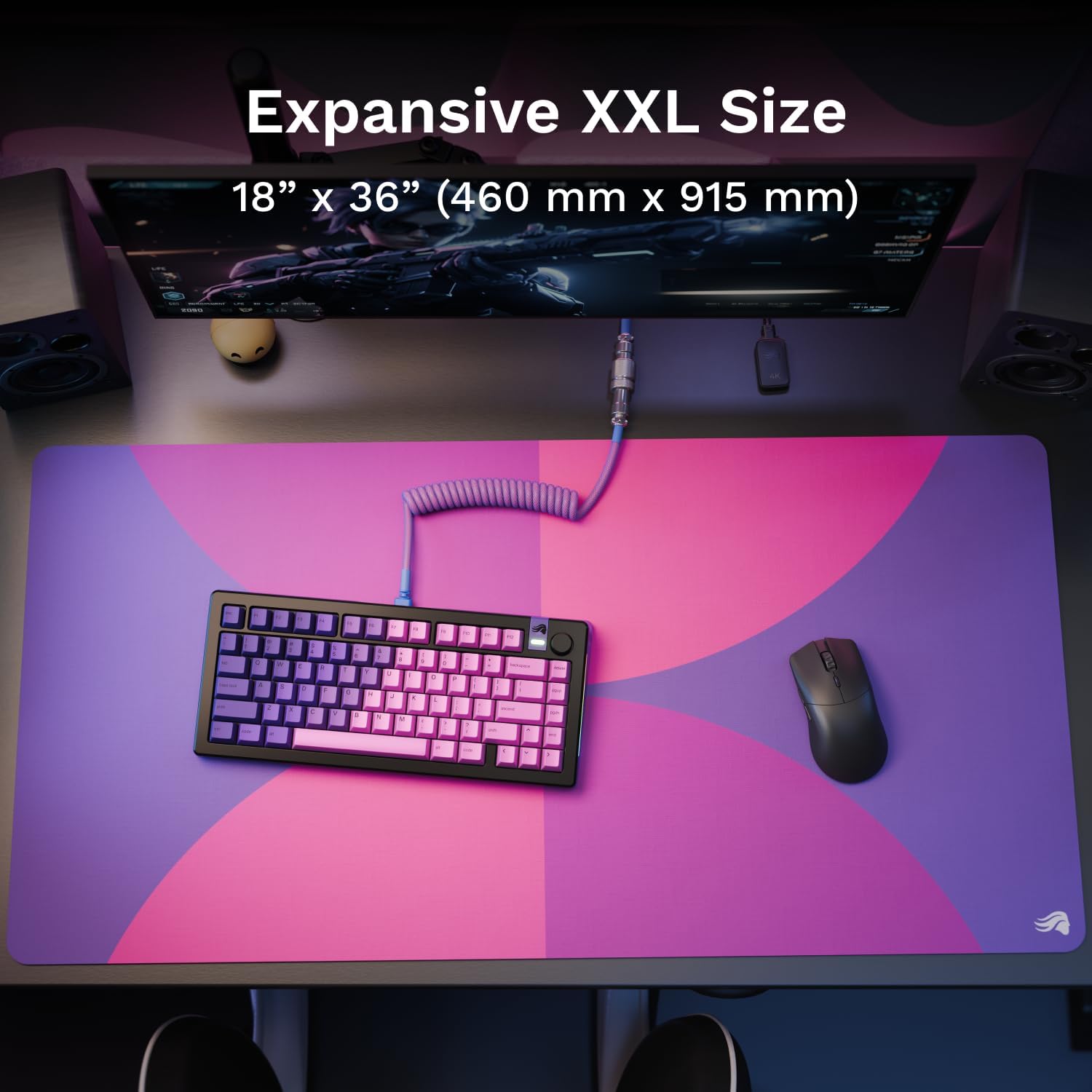 Glorious Gaming Mouse Pad XXL for Speed and Control