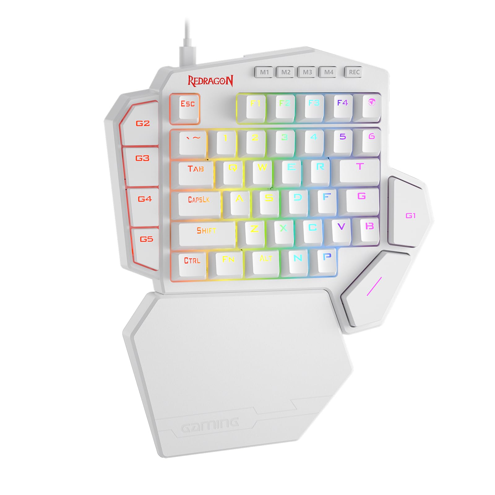 Redragon K585 DITI One Handed RGB Gaming Keyboard