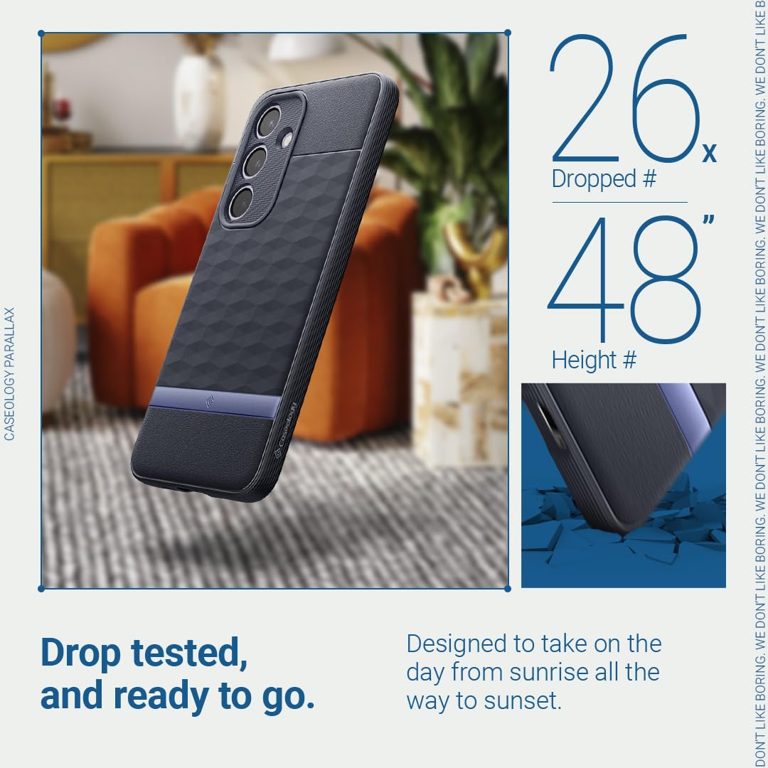 Caseology Parallax Case for Samsung Galaxy S24 with Military Grade Protection
