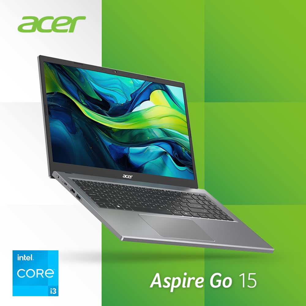 Acer Aspire Go 15 Slim Laptop with FHD Display