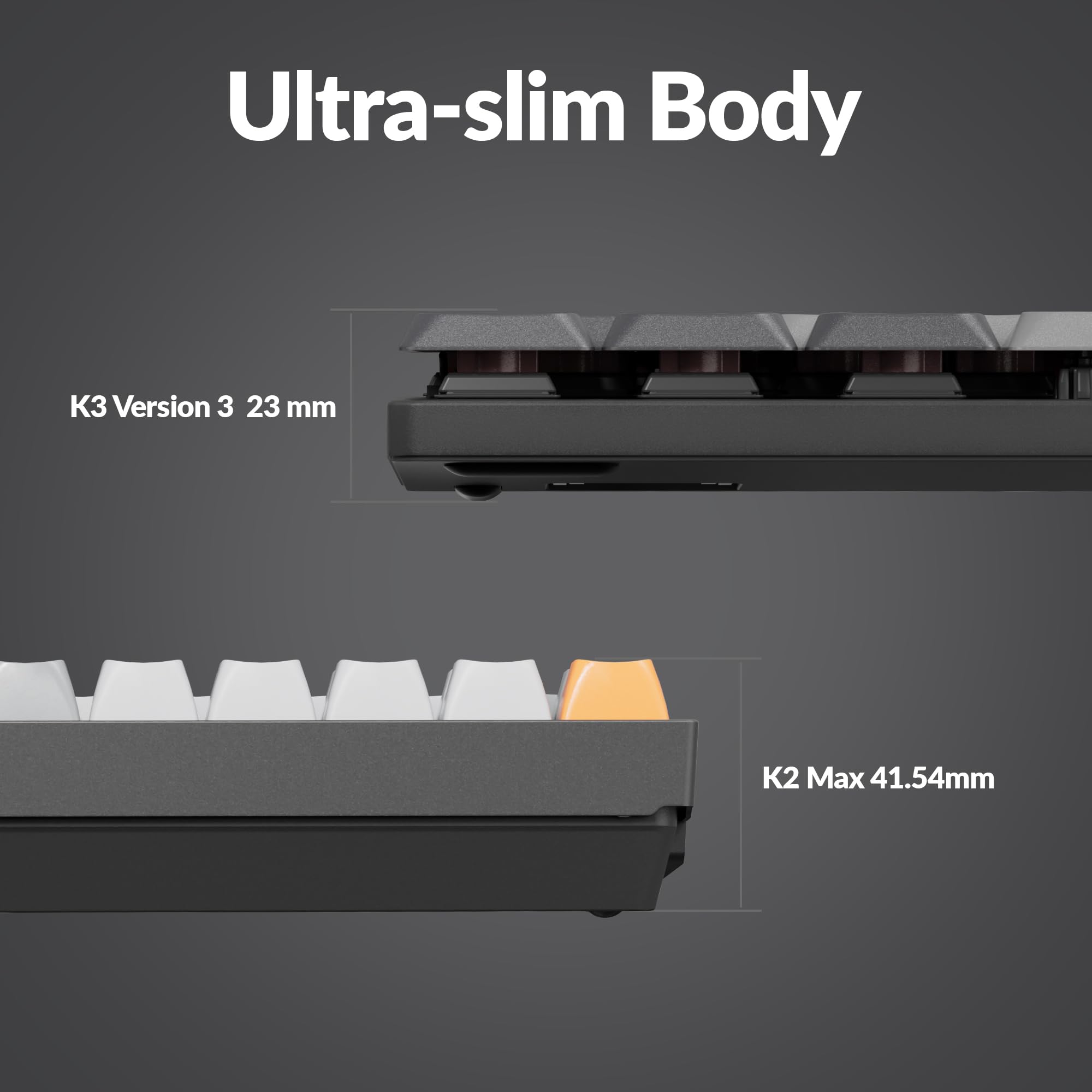Keychron K3 Ultra Slim Wireless Mechanical Keyboard