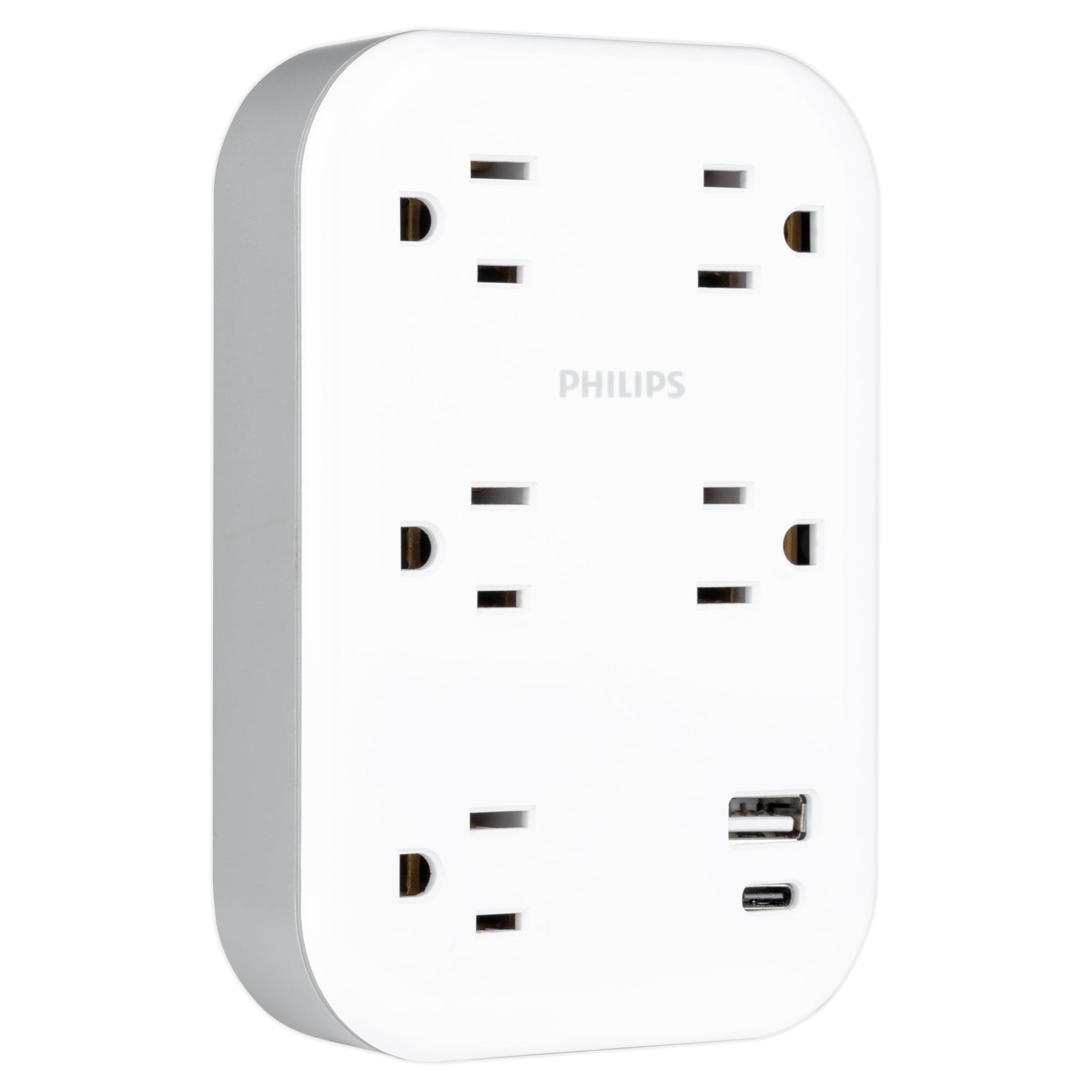Philips EZFit 3 Outlet Surge Tap With USB Charging Now