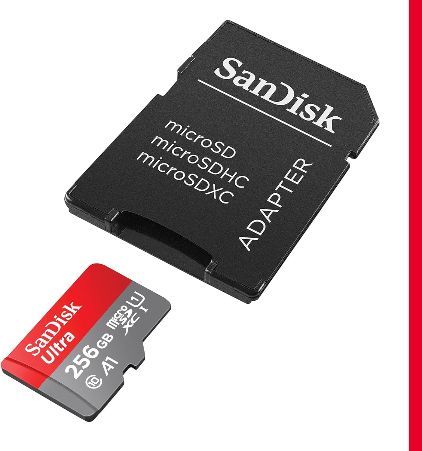 SanDisk 256GB Ultra MicroSD Card Fast Transfer Speeds