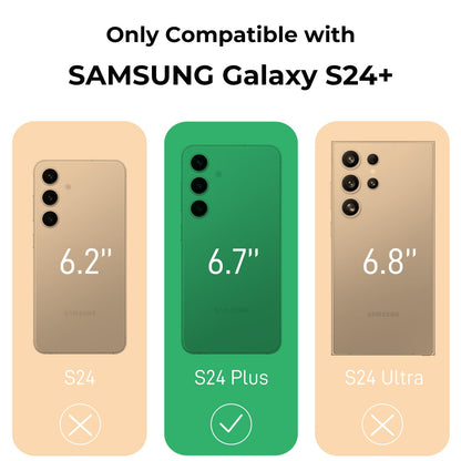 Samsung Galaxy A16 5G Case Black Line Art Floral Rose Pattern Heavy Duty PC