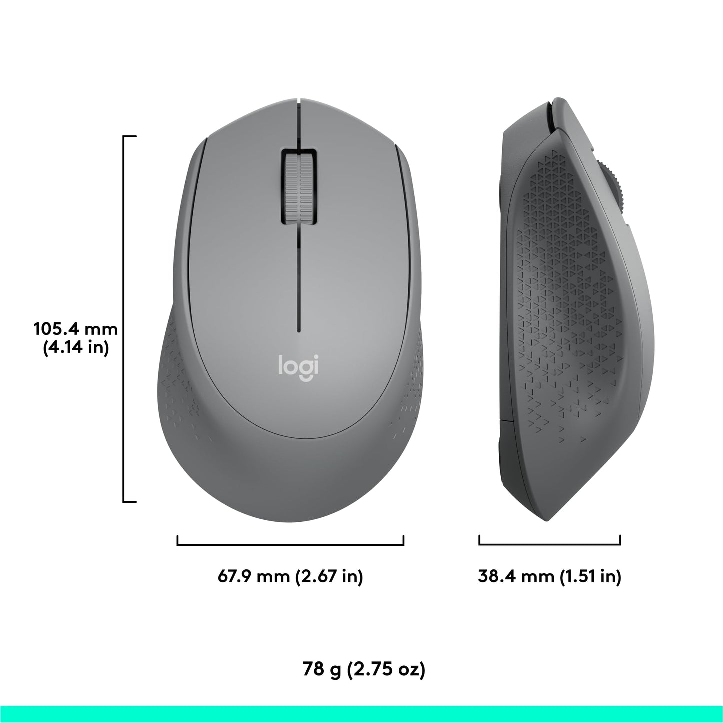 Logitech M330 Silent Wireless Mouse With Long Battery Life