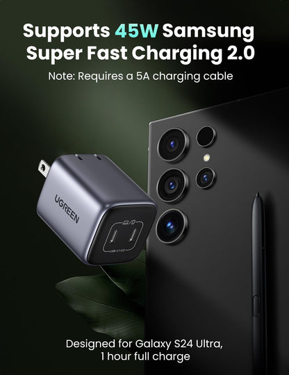 UGREEN 45W USB C Charger Fast Charging for Devices