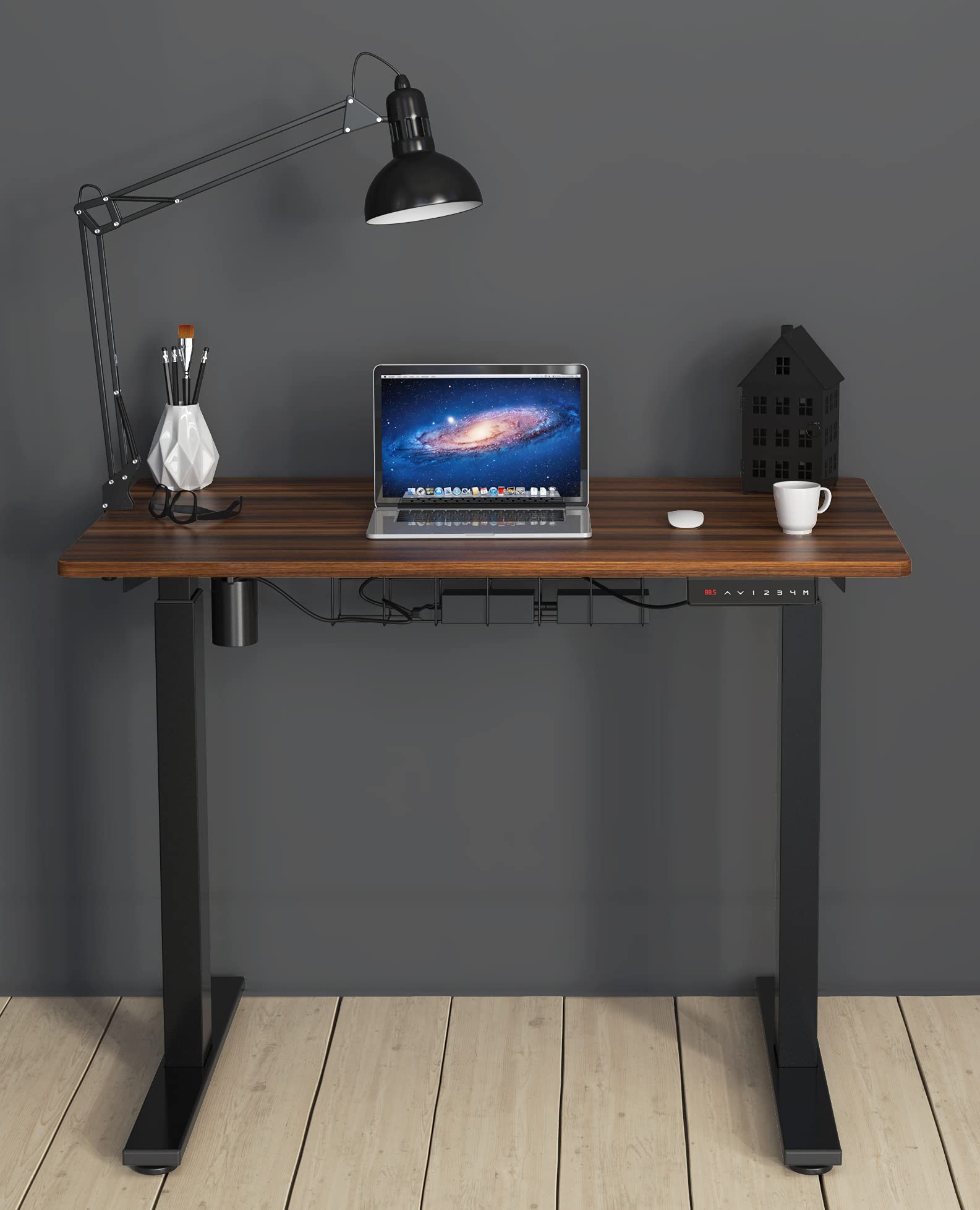 Height Adjustable Standing Desk with Memory Preset Feature