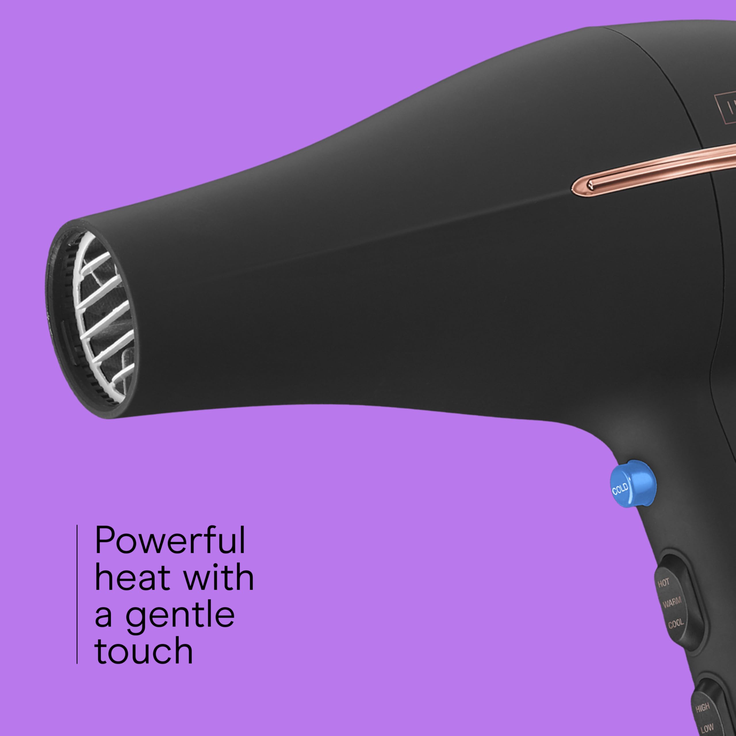 InfinitiPRO Hair Dryer With Diffuser For Faster Drying