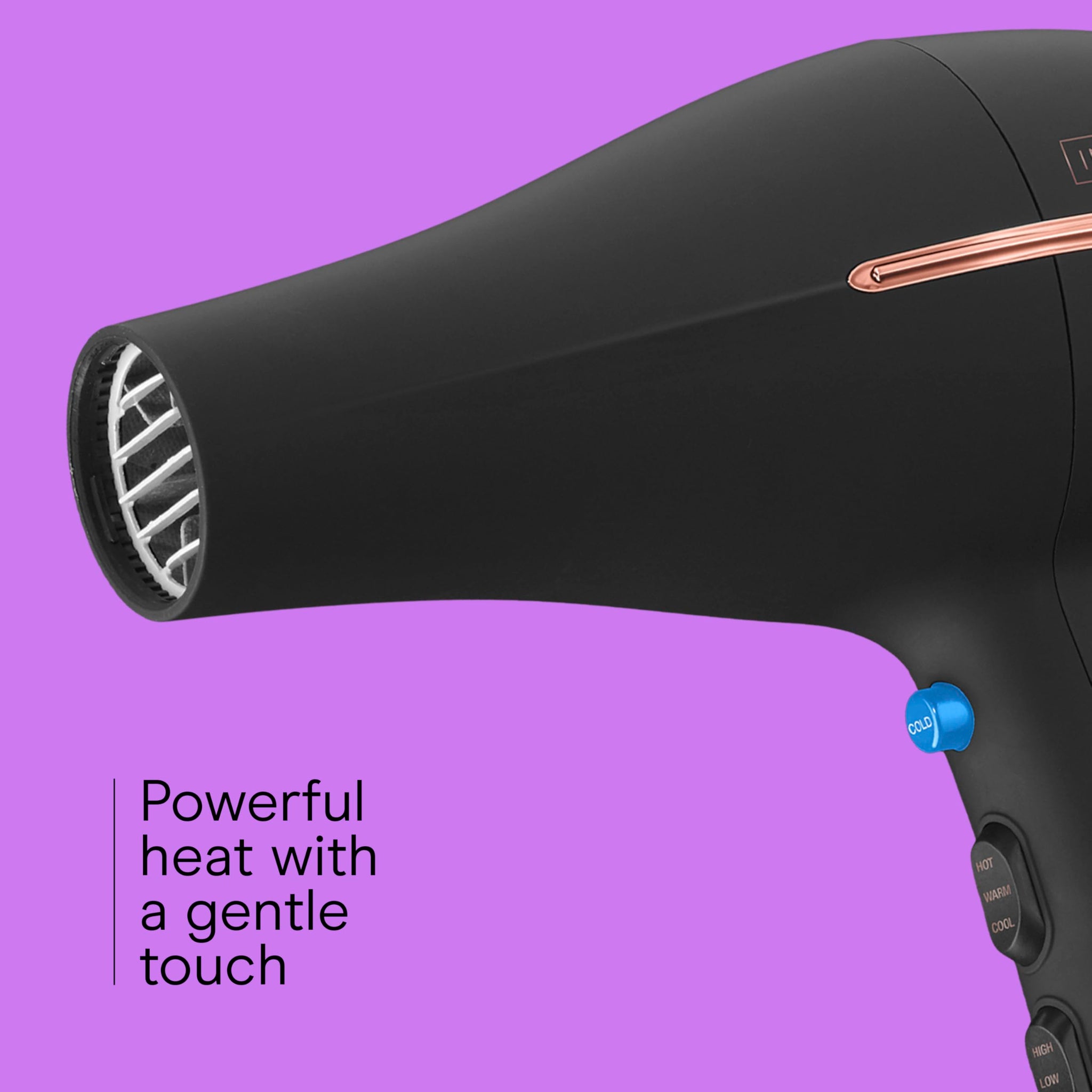 InfinitiPRO Hair Dryer With Diffuser For Faster Drying