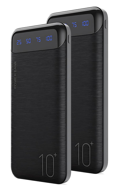 Power Bank 10000mAh Portable Charger Slim Battery Pack USB C