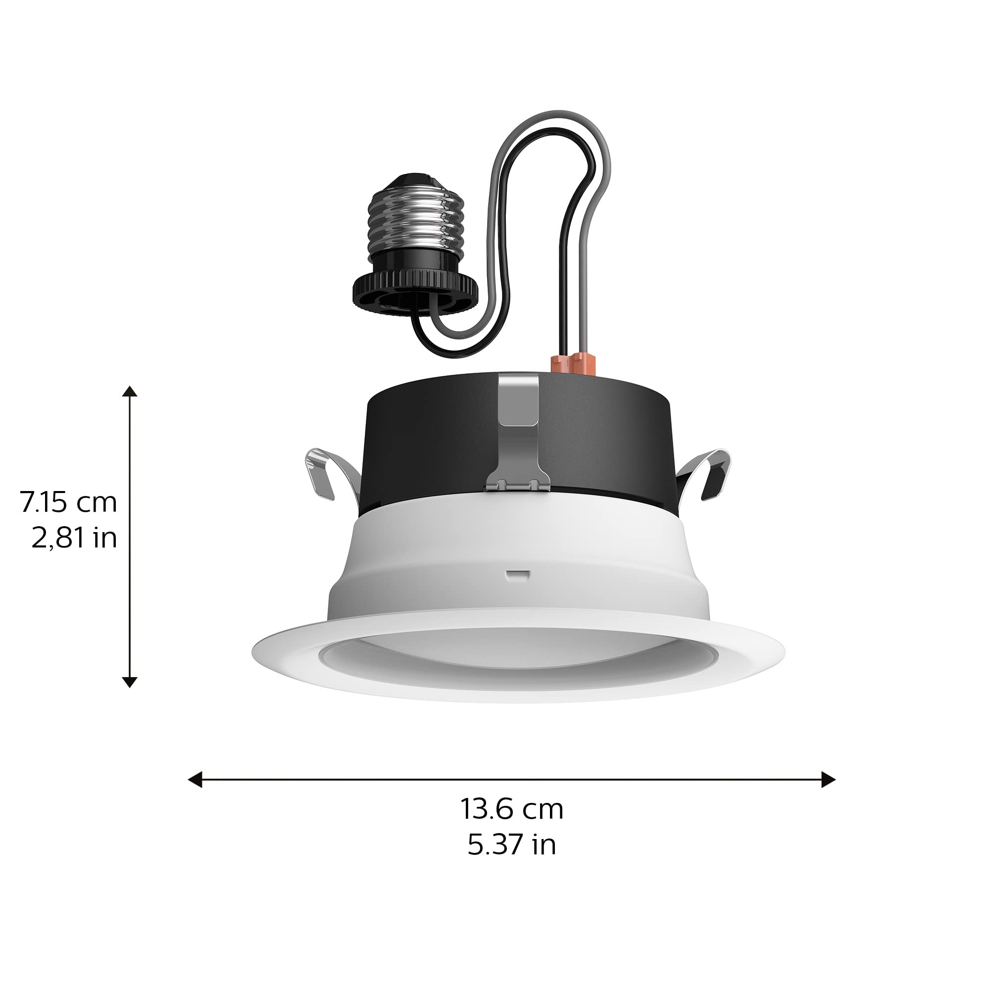 Philips Hue Smart LED Downlight 4 Pack With Color Control
