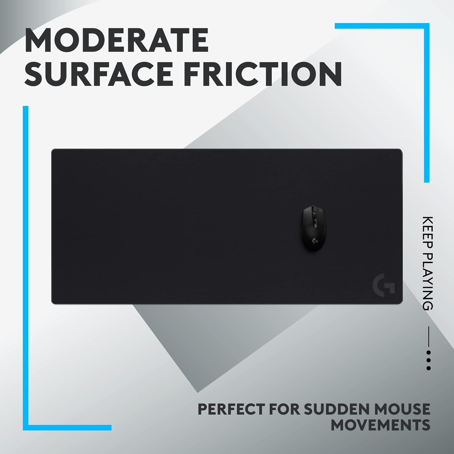 Logitech G G840 Extra Large Gaming Mouse Pad for Comfort