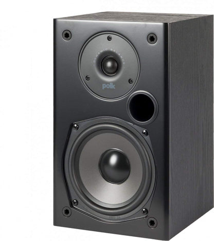 Polk Audio T15 Bookshelf Speakers with Deep Bass Sound