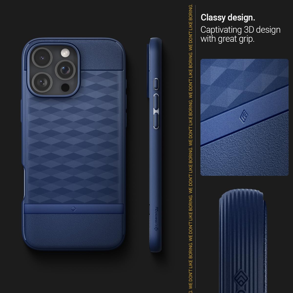 Caseology Parallax Mag iPhone 16 Pro Case with Ergonomic Design