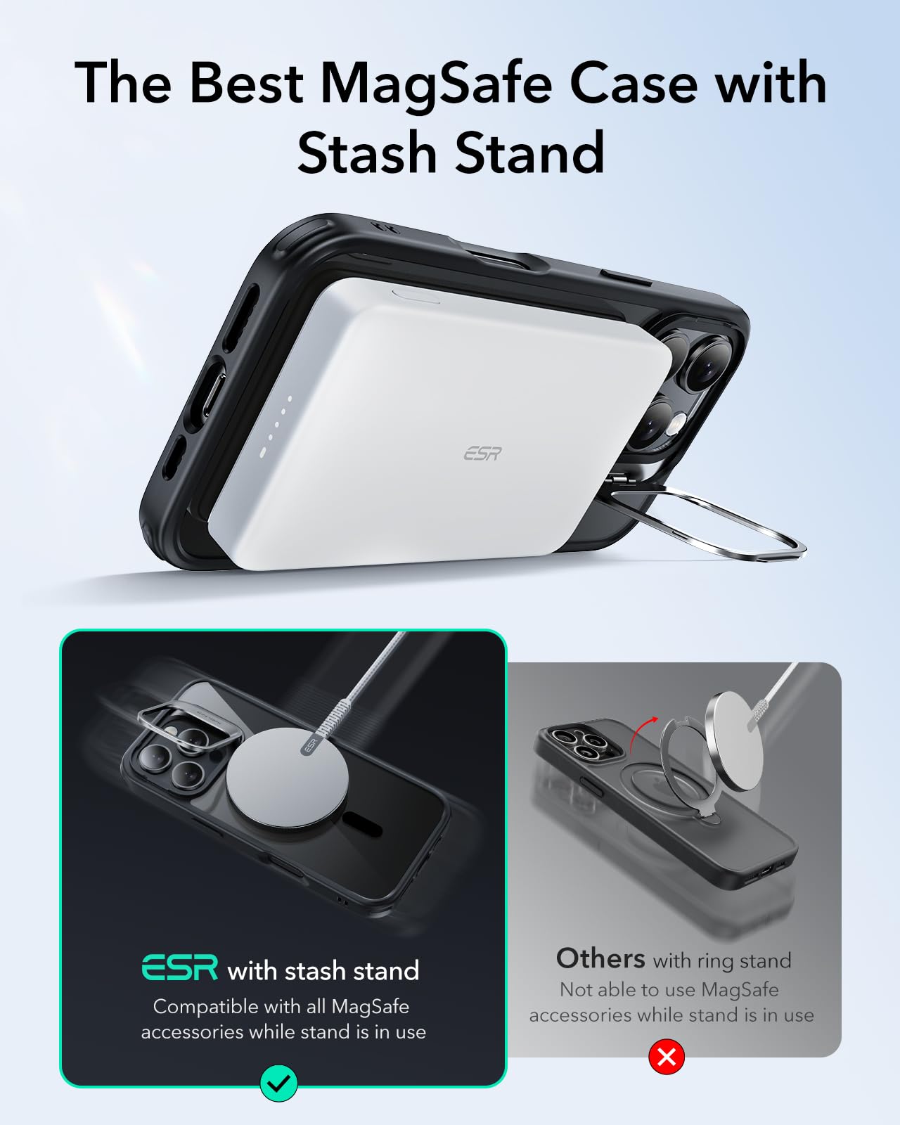 Military-Grade Clear Case for iPhone 16 Pro Max