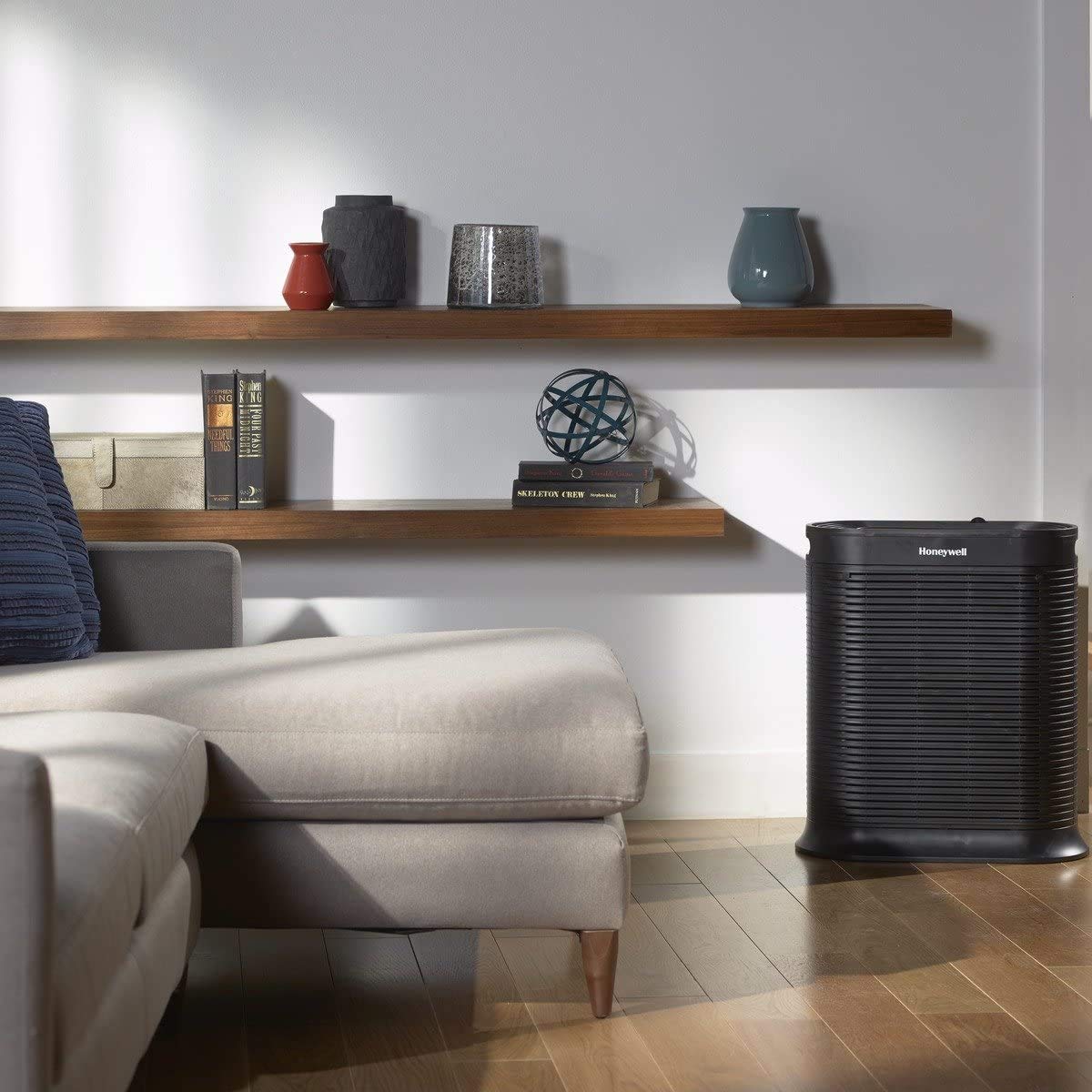 Honeywell HEPA Air Purifier for Large Rooms Reduces Allergens