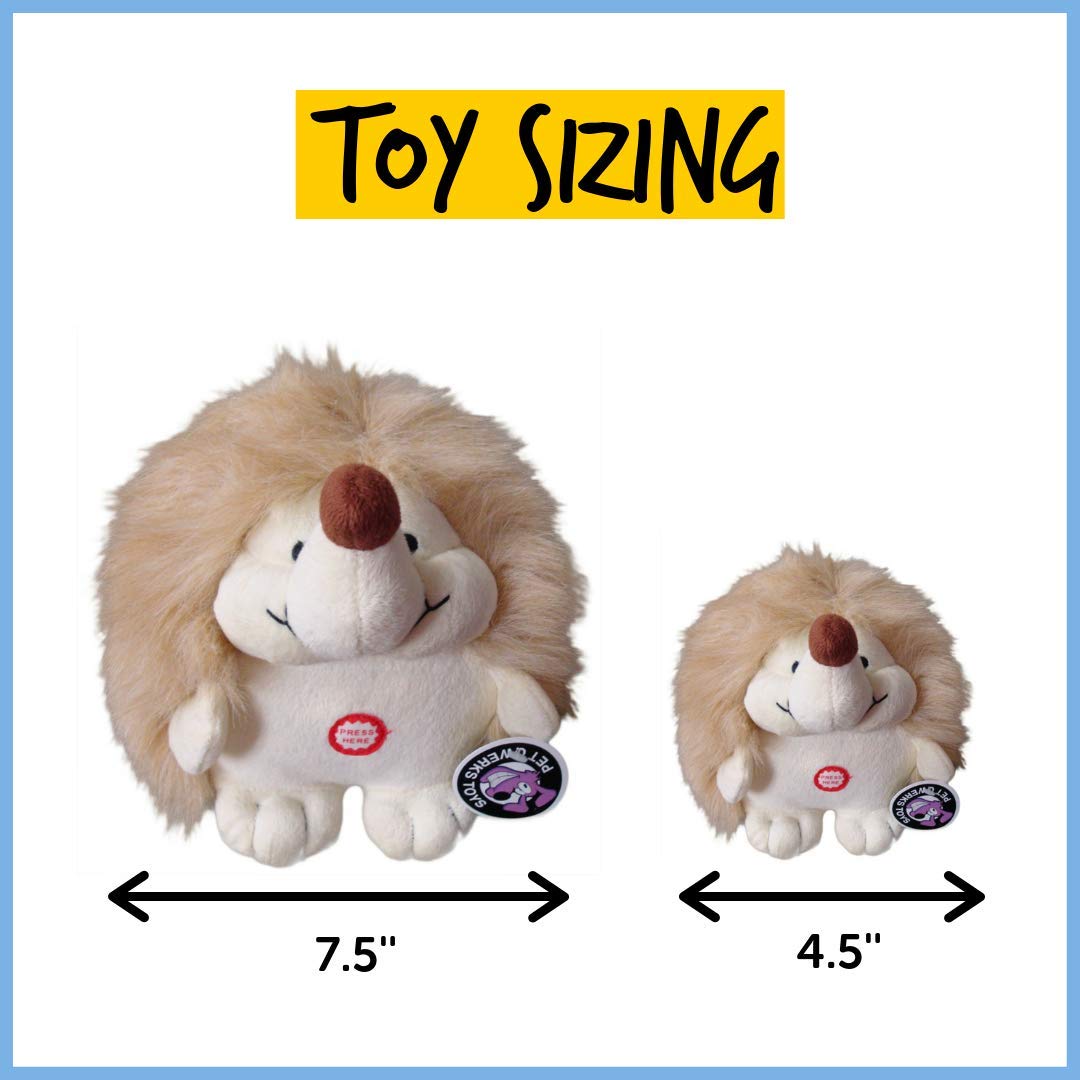 Interactive Plush Dog Toy with Chatter Feature