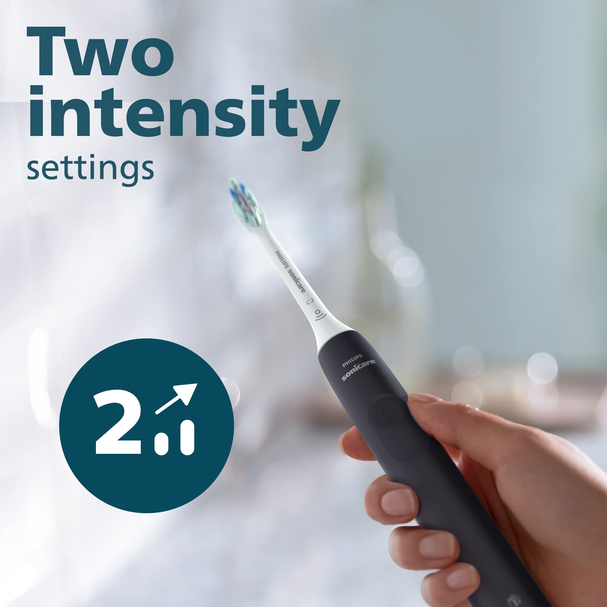 Philips Sonicare 4100 Electric Toothbrush for Superior Plaque Removal