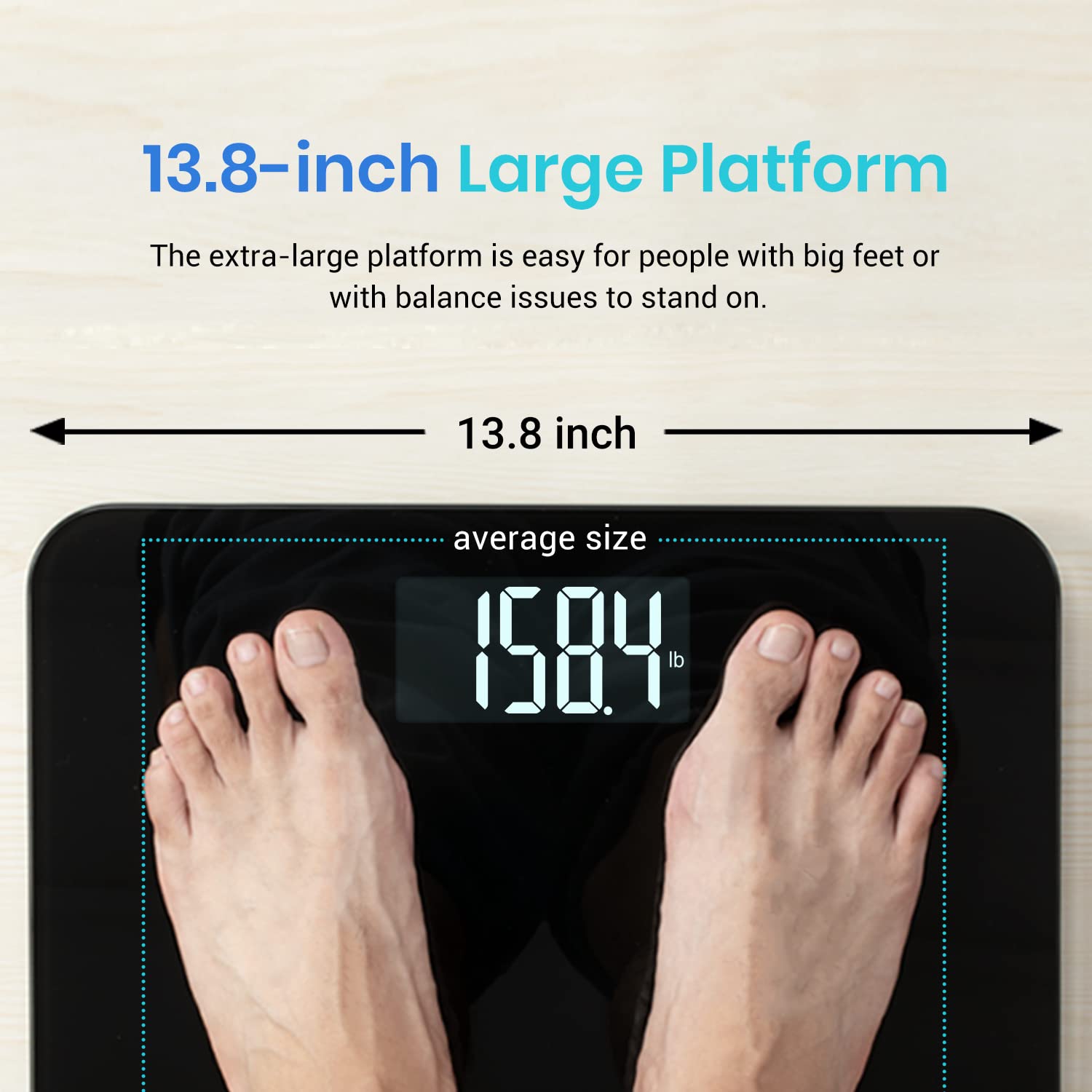 Smart Body Weight Scale with Accurate BMI Tracking