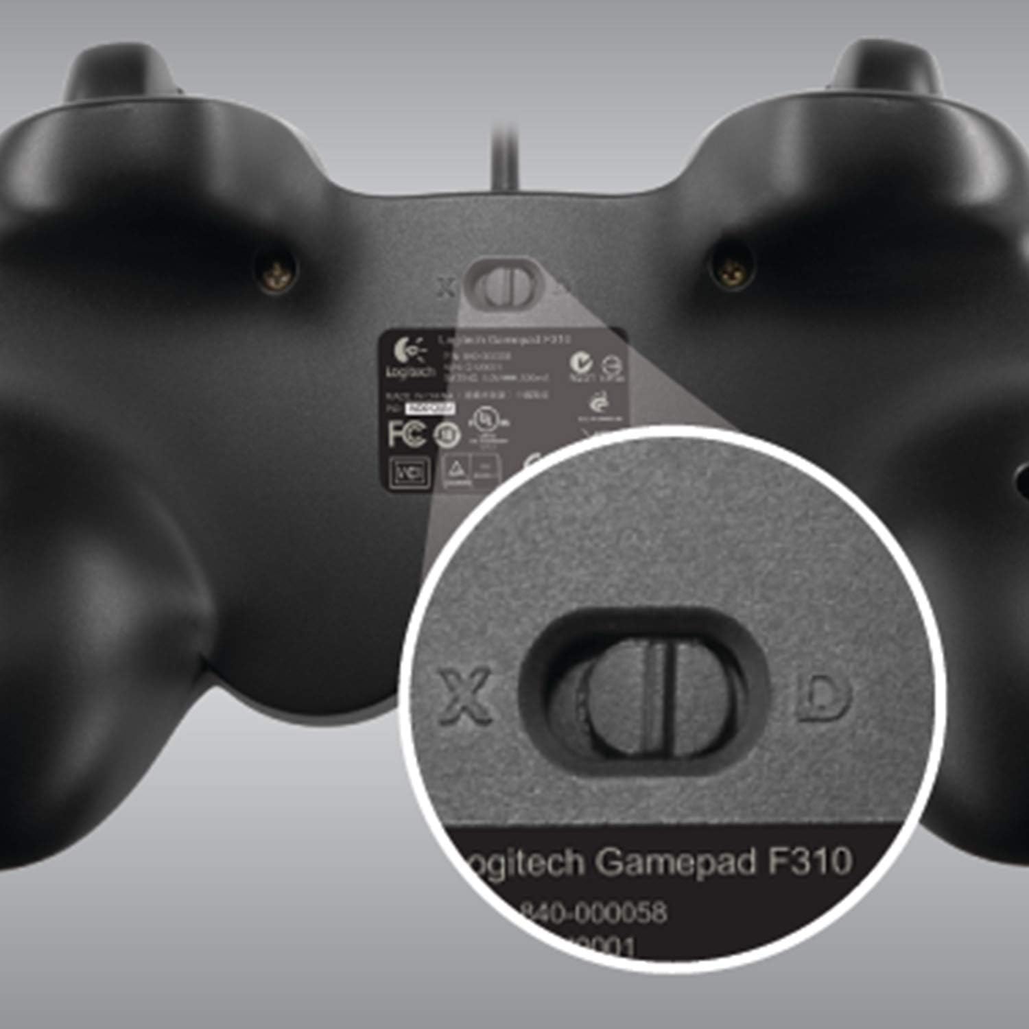 Logitech G F310 Wired Gamepad for PC Gaming