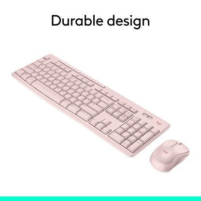 Logitech MK270 Wireless Keyboard and Mouse Combo for Easy Computing