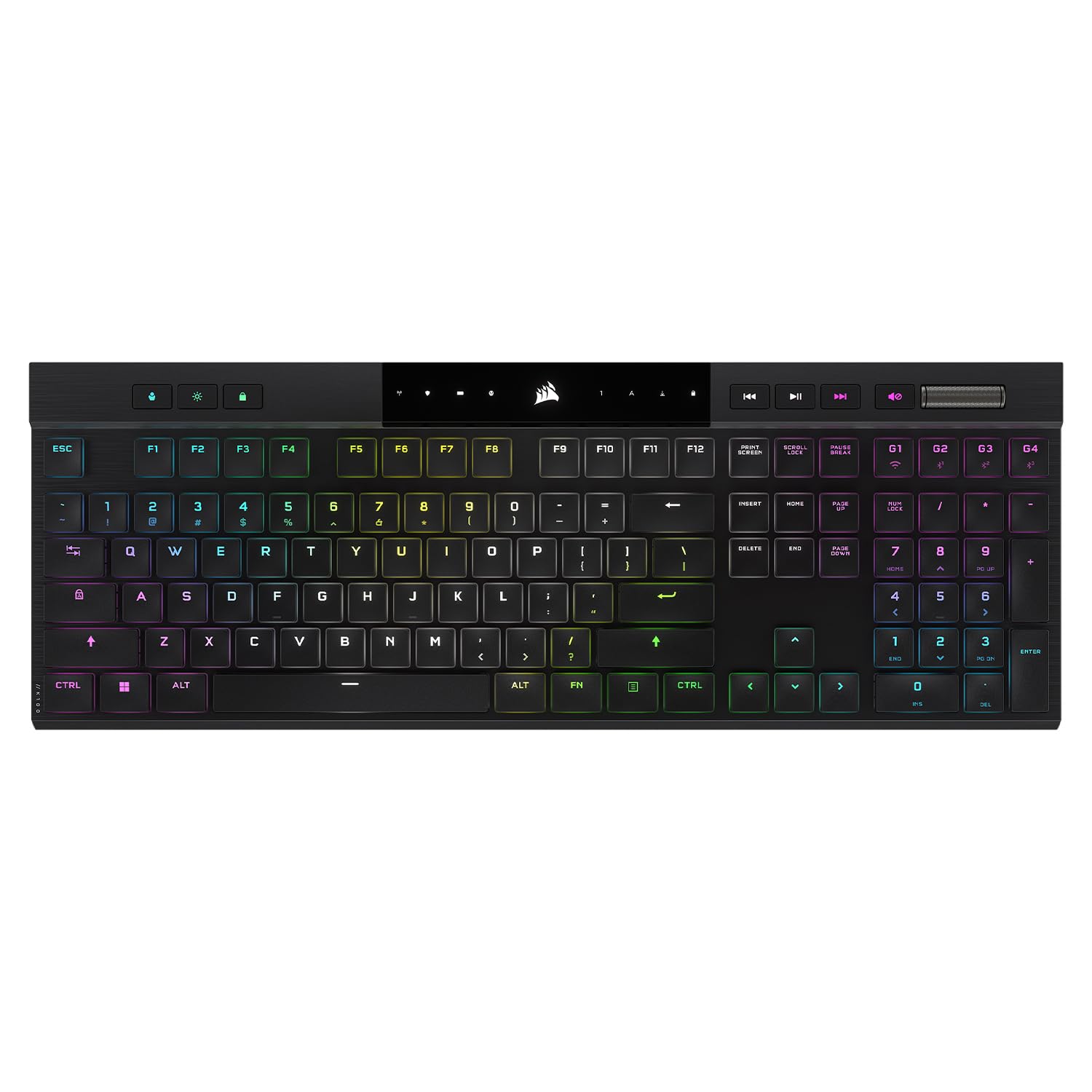 Corsair K100 RGB Gaming Keyboard with Hyper-Processing Technology