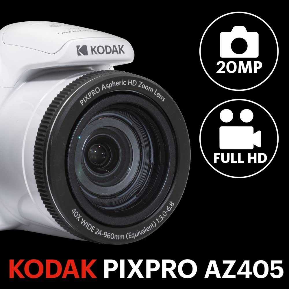 Kodak Pixpro Az405 20MP Camera with 40X Zoom
