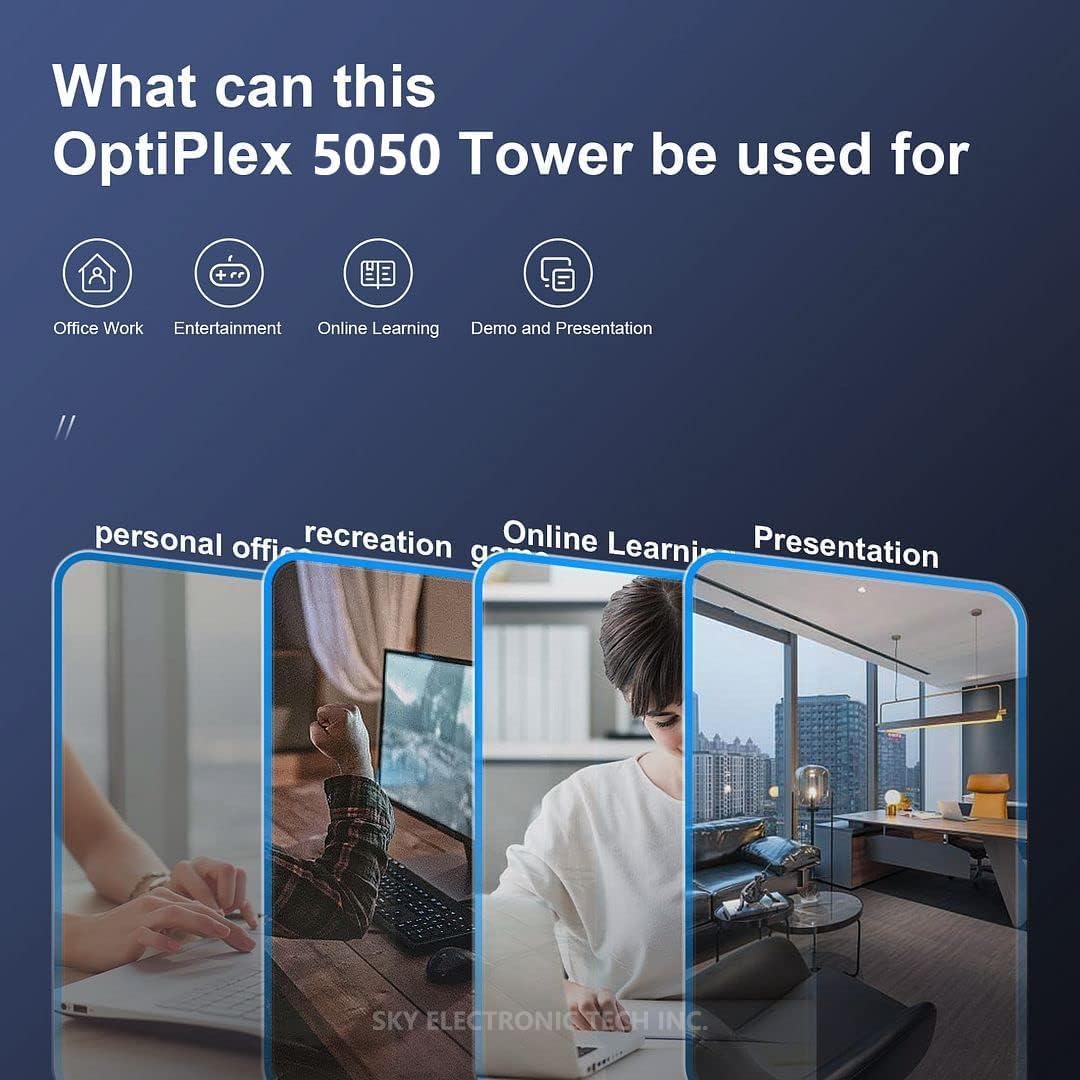 Dell Optiplex 5050 Business Desktop PC with Fast Intel i7 Processor