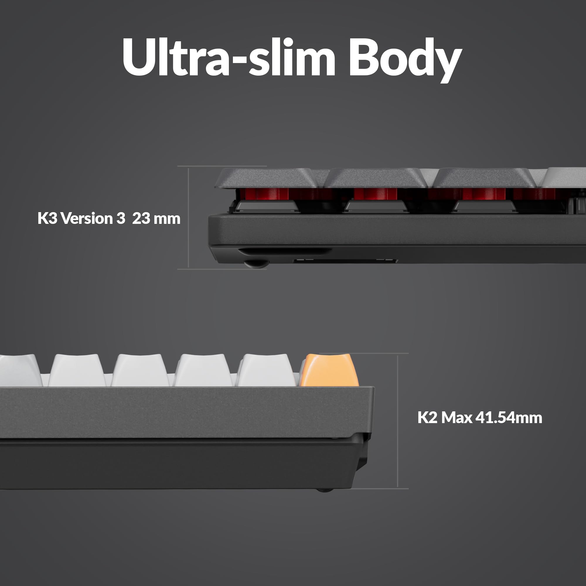 Keychron K3 Ultra Slim Wireless Mechanical Keyboard
