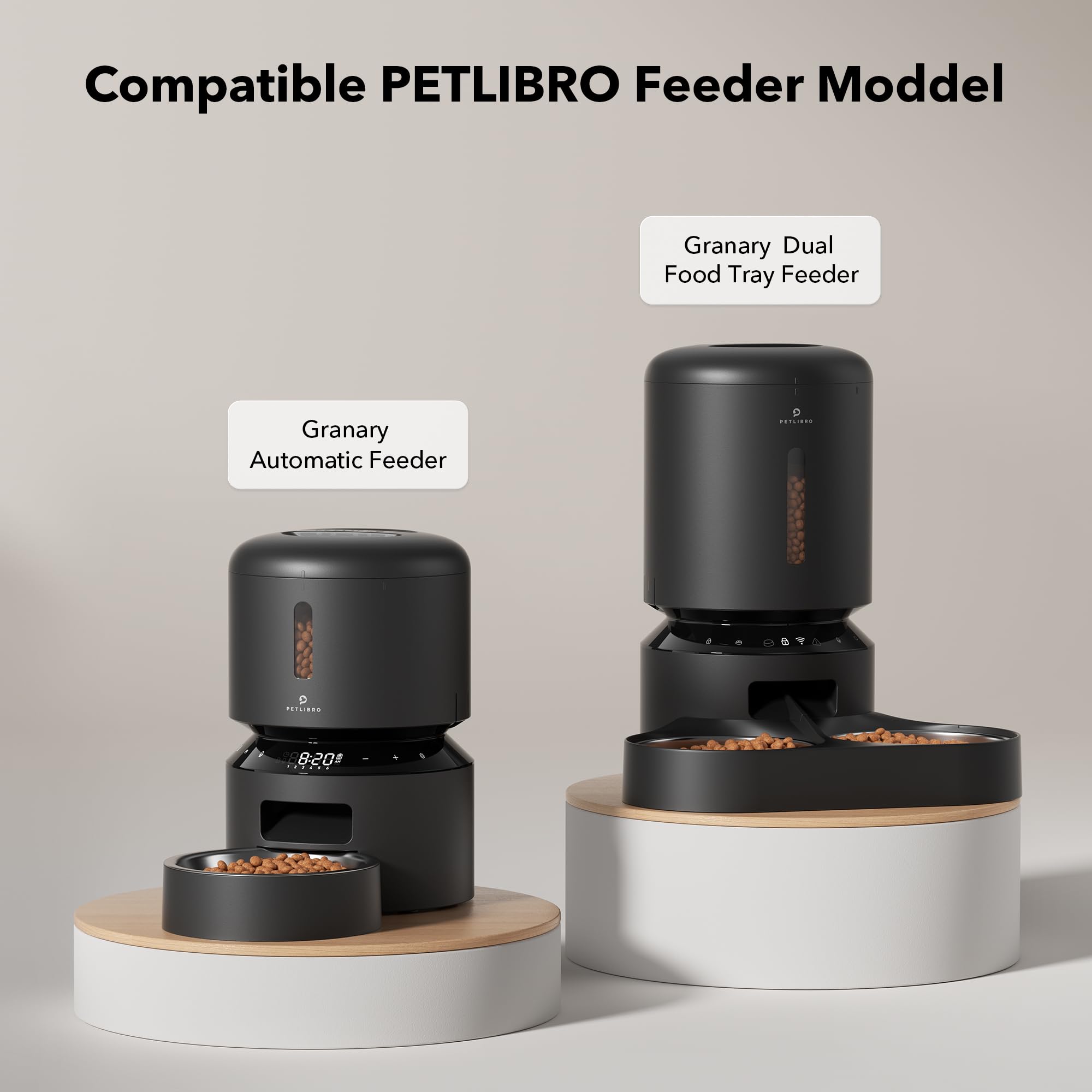 Automatic Cat Feeder with Freshness Preservation and Timed Meals