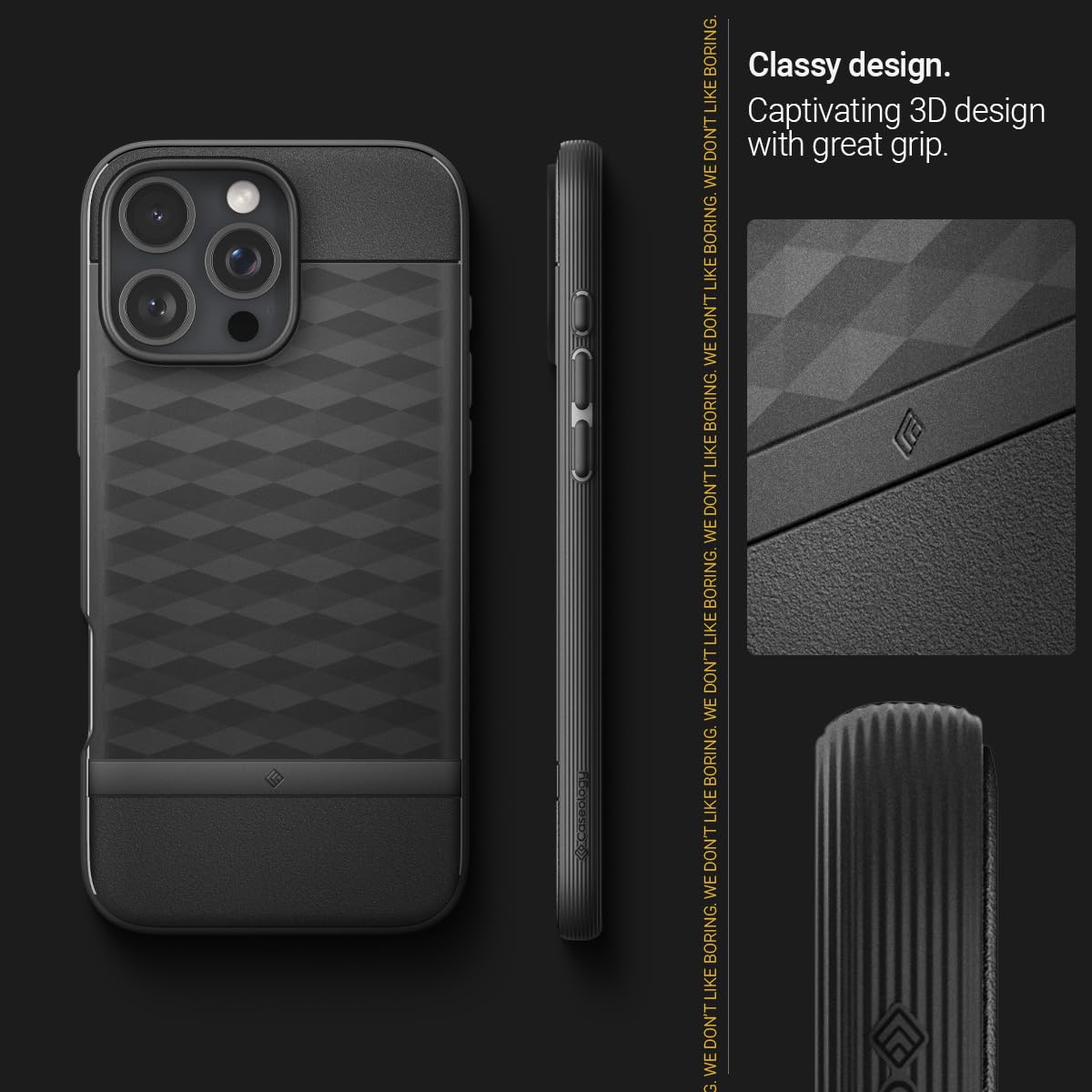 Caseology Parallax Mag iPhone 16 Pro Case with Ergonomic Design