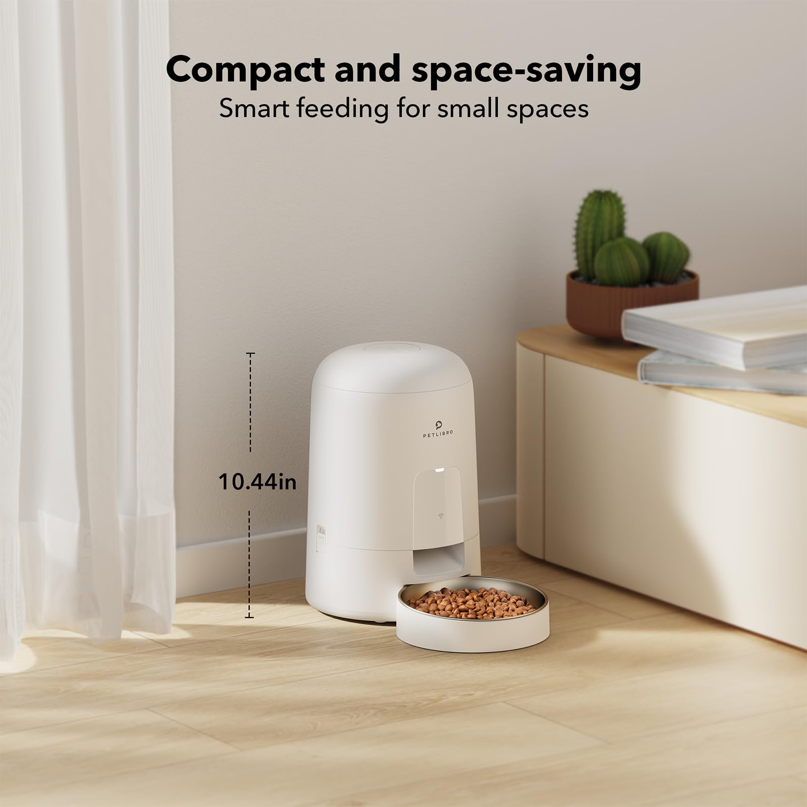 Smart Wi-Fi Cat Feeder with 30 Day Battery Life