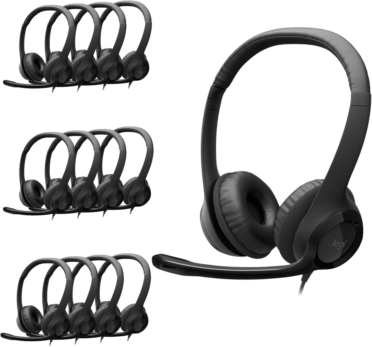 Logitech H390 Wired Headset with Noise Cancelling Mic