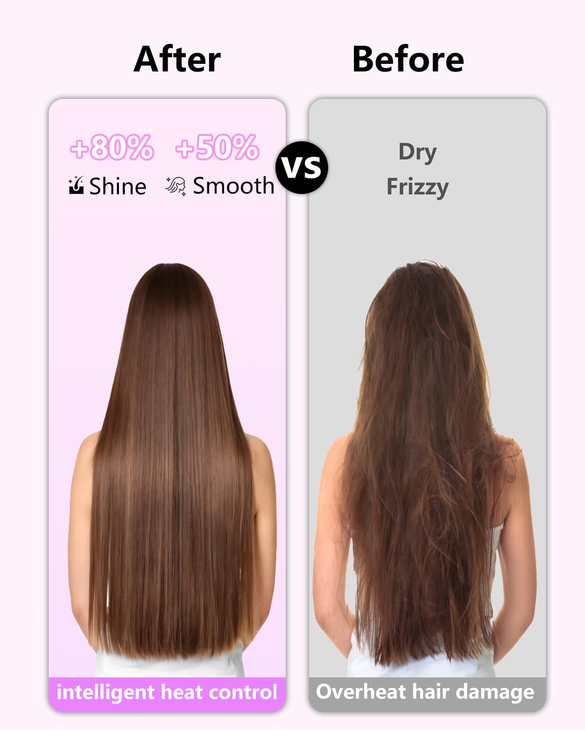 Dual Voltage Hair Dryer Brush for Travel Styling
