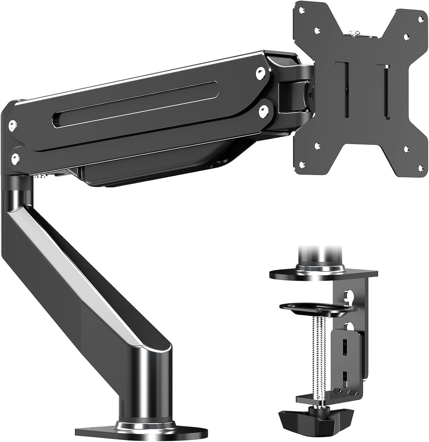 Suptek Gas Spring Monitor Arm Desk Mount Fits 17 to 32 Inch