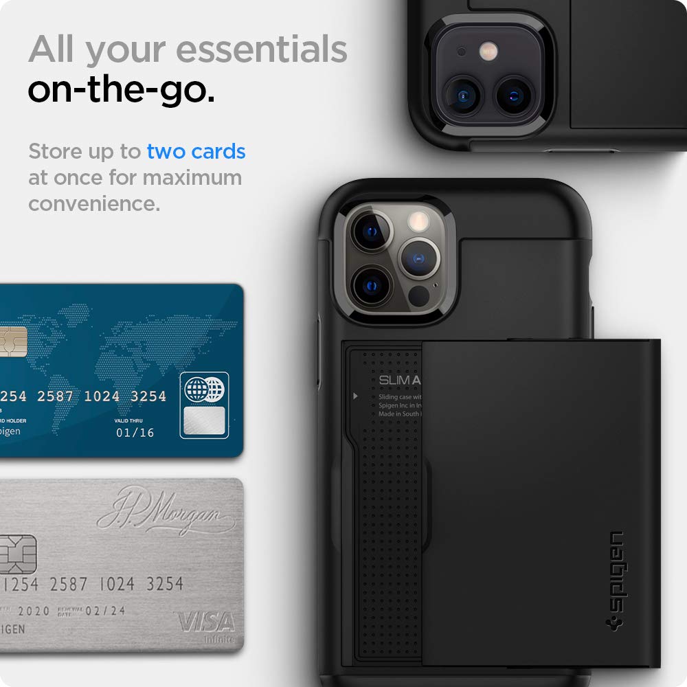 Spigen Slim Armor Case for iPhone 12 with Extreme Protection