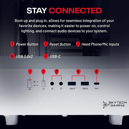 Skytech Nebula Gaming PC RTX 4060 Performance Boost