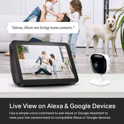 Kasa Smart Security Camera with Night Vision and Two Way Audio