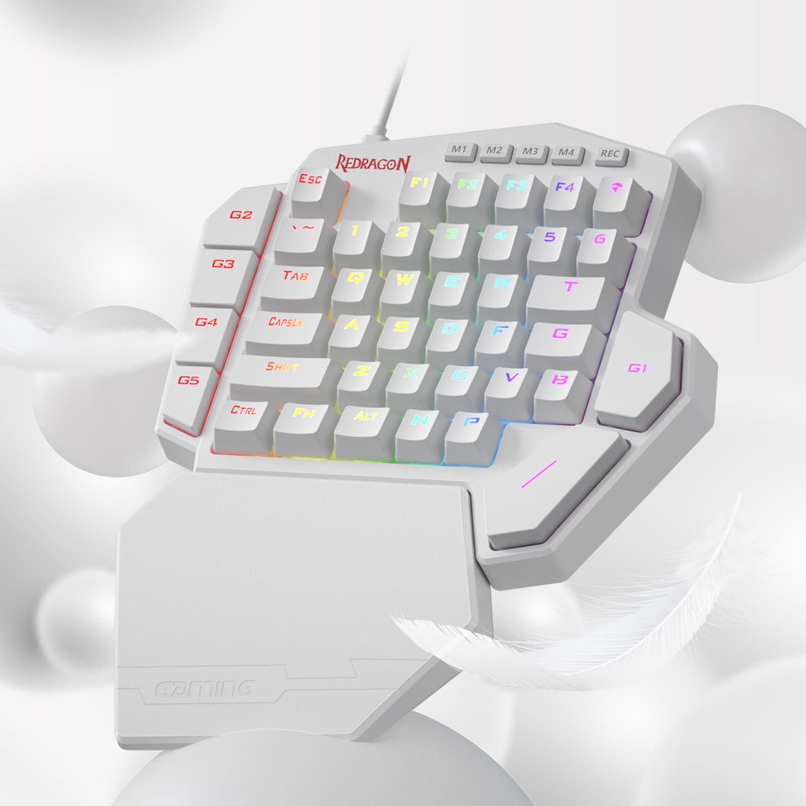 Redragon K585 DITI One Handed RGB Gaming Keyboard