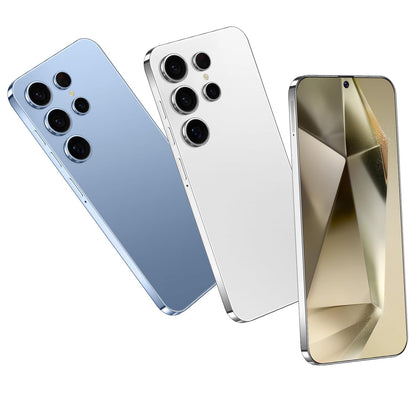 Unlocked S24 Ultra Android Phone 5G 6800mAh Dual SIM 108MP Camera Titanium Black