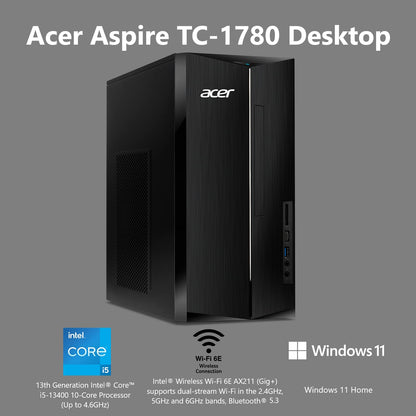 Acer Aspire TC Desktop with Fast Intel Core i5 Processor
