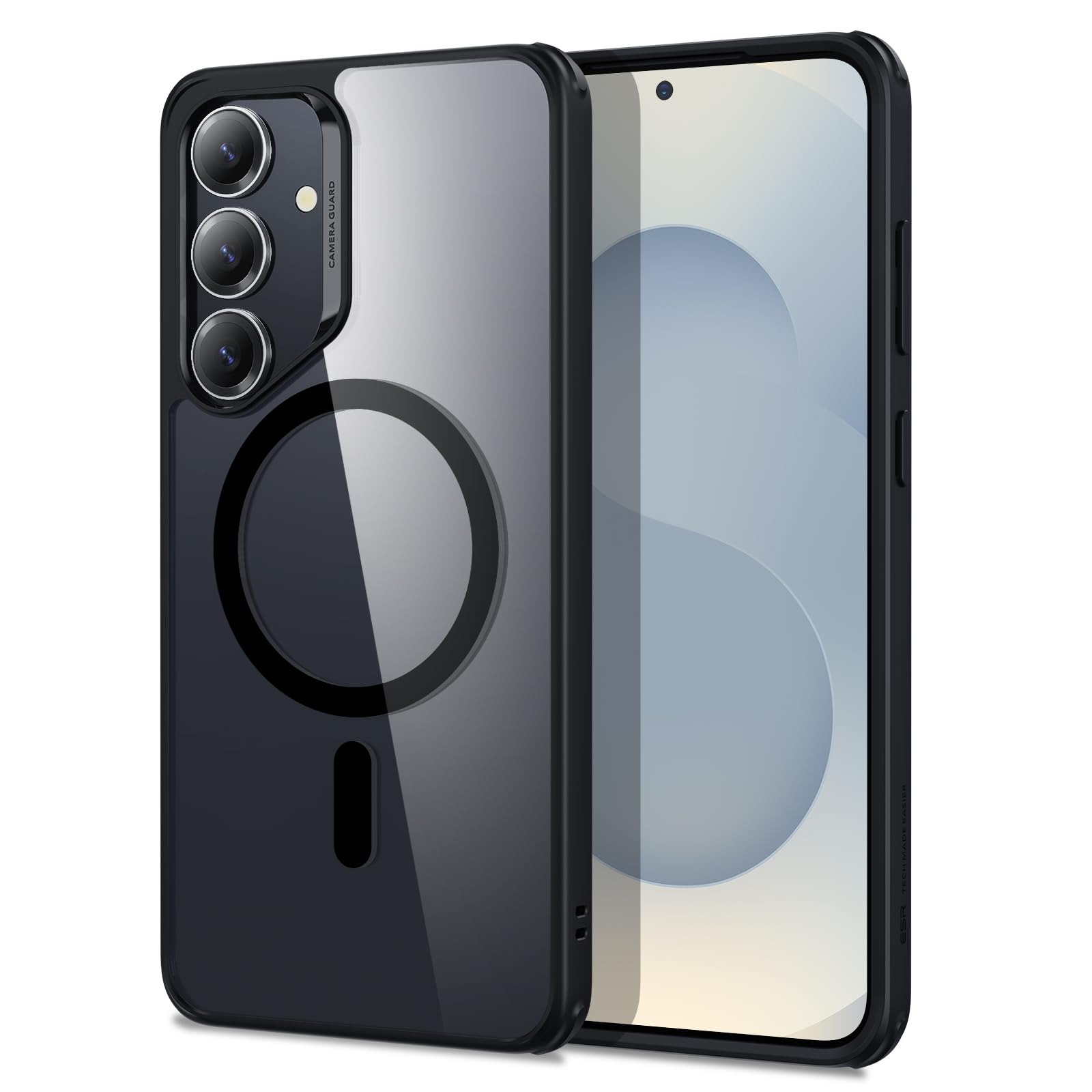 ESR Clear Black Case for Samsung Galaxy S25 Ultra