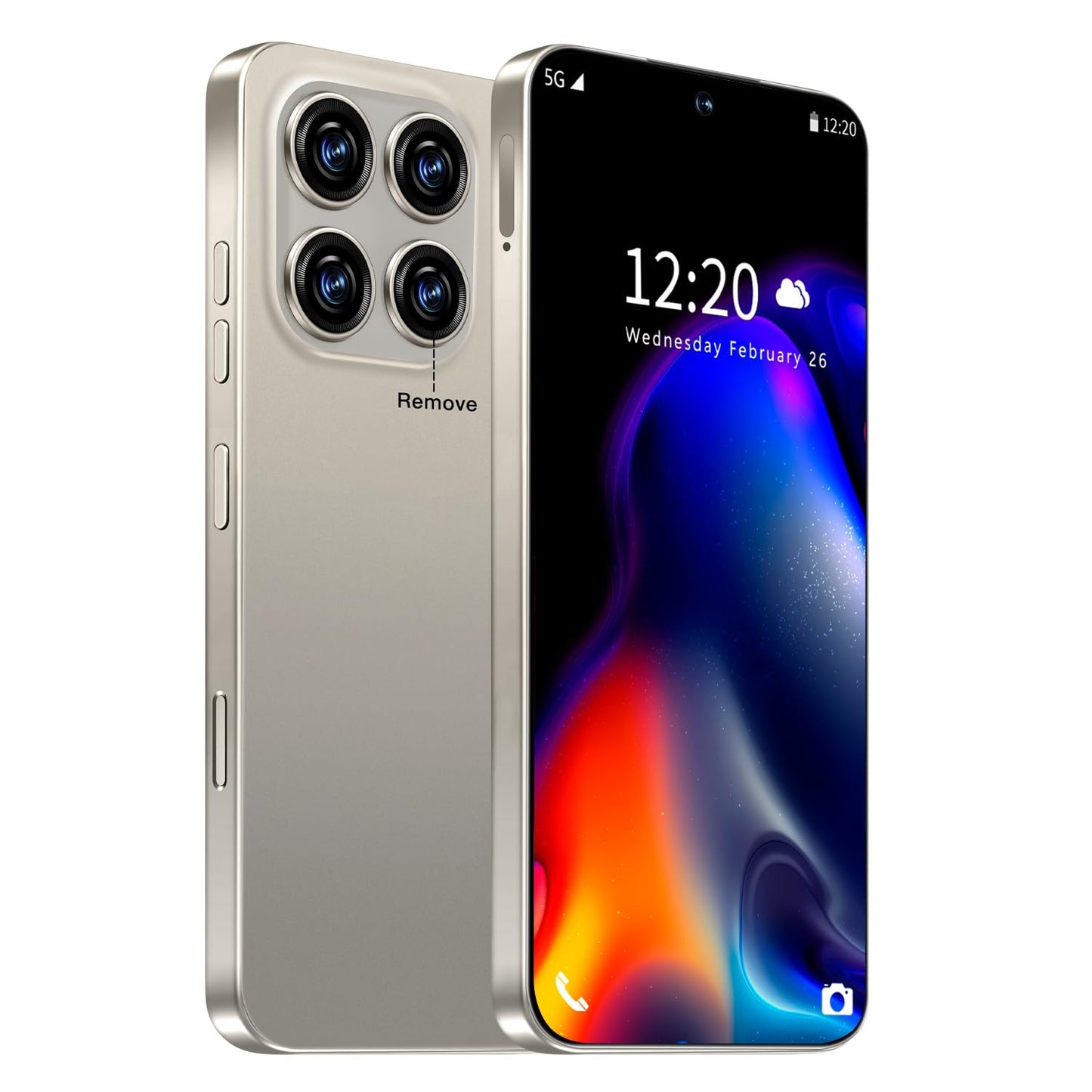 MMY 16PROMA X Unlocked Phone 6.99in HD Android 14 7000mAh 5G 16GB 512GB Deep Blue