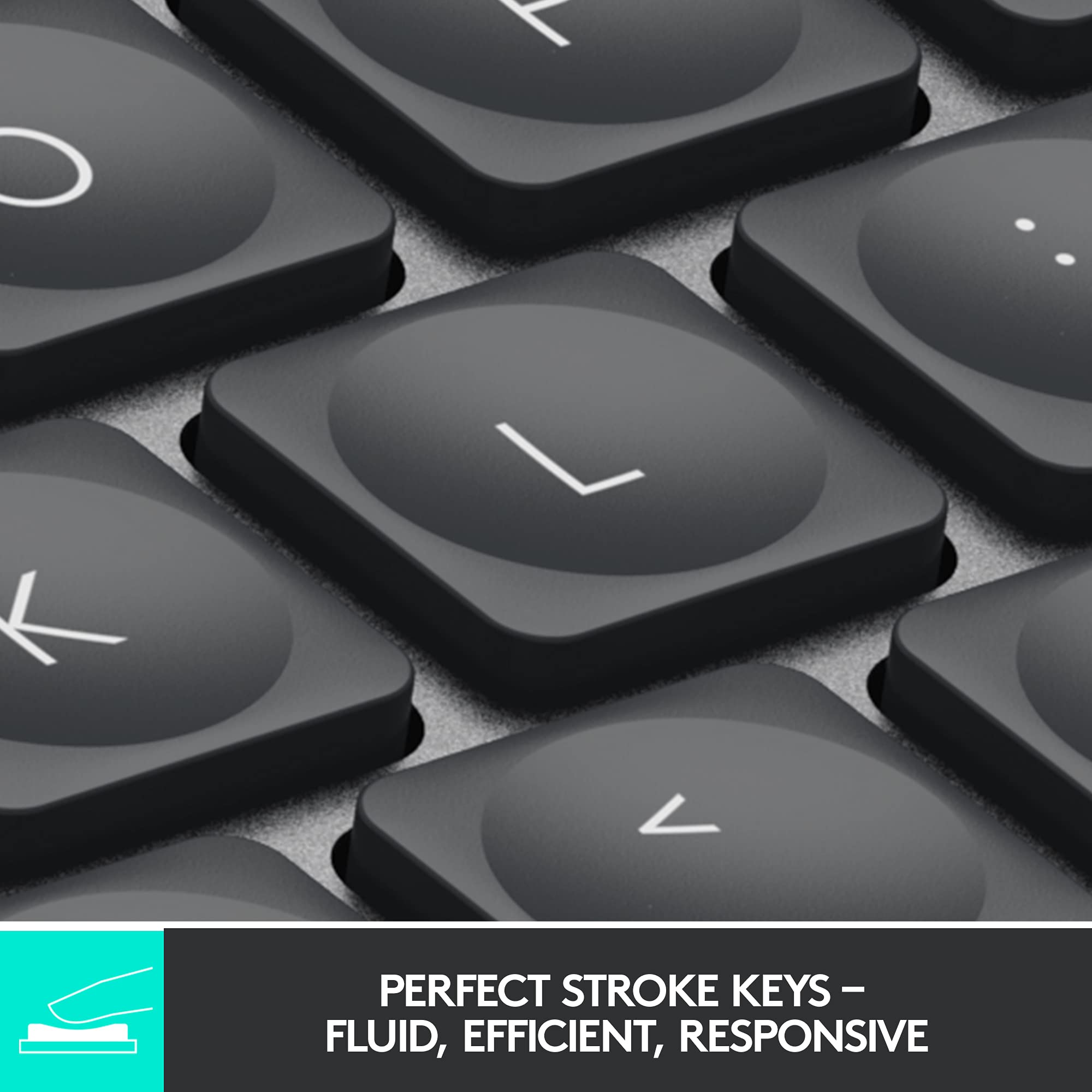 Logitech MX Keys S Wireless Keyboard with Smart Backlighting
