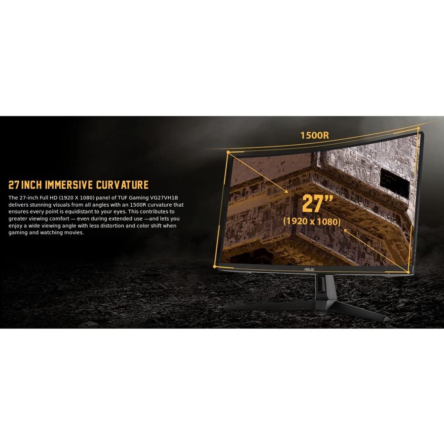 ASUS TUF Gaming 34 Inch Curved Monitor with 180Hz Refresh Rate