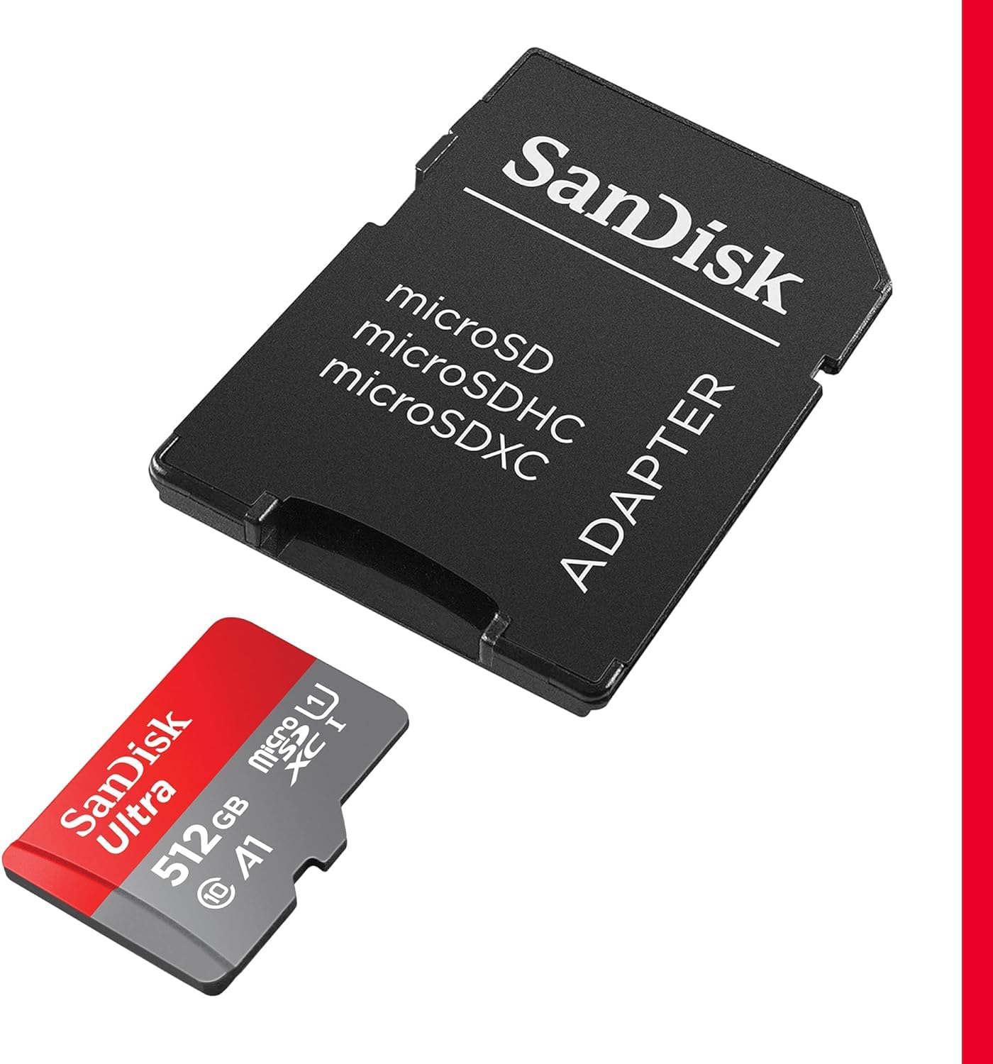 SanDisk 256GB Ultra MicroSD Card Fast Transfer Speeds