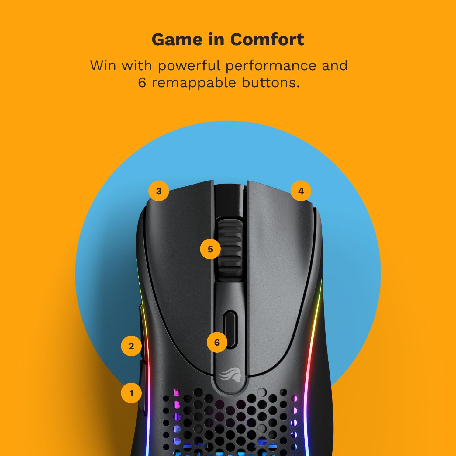 Glorious Model D Wireless Gaming Mouse Superlight Performance